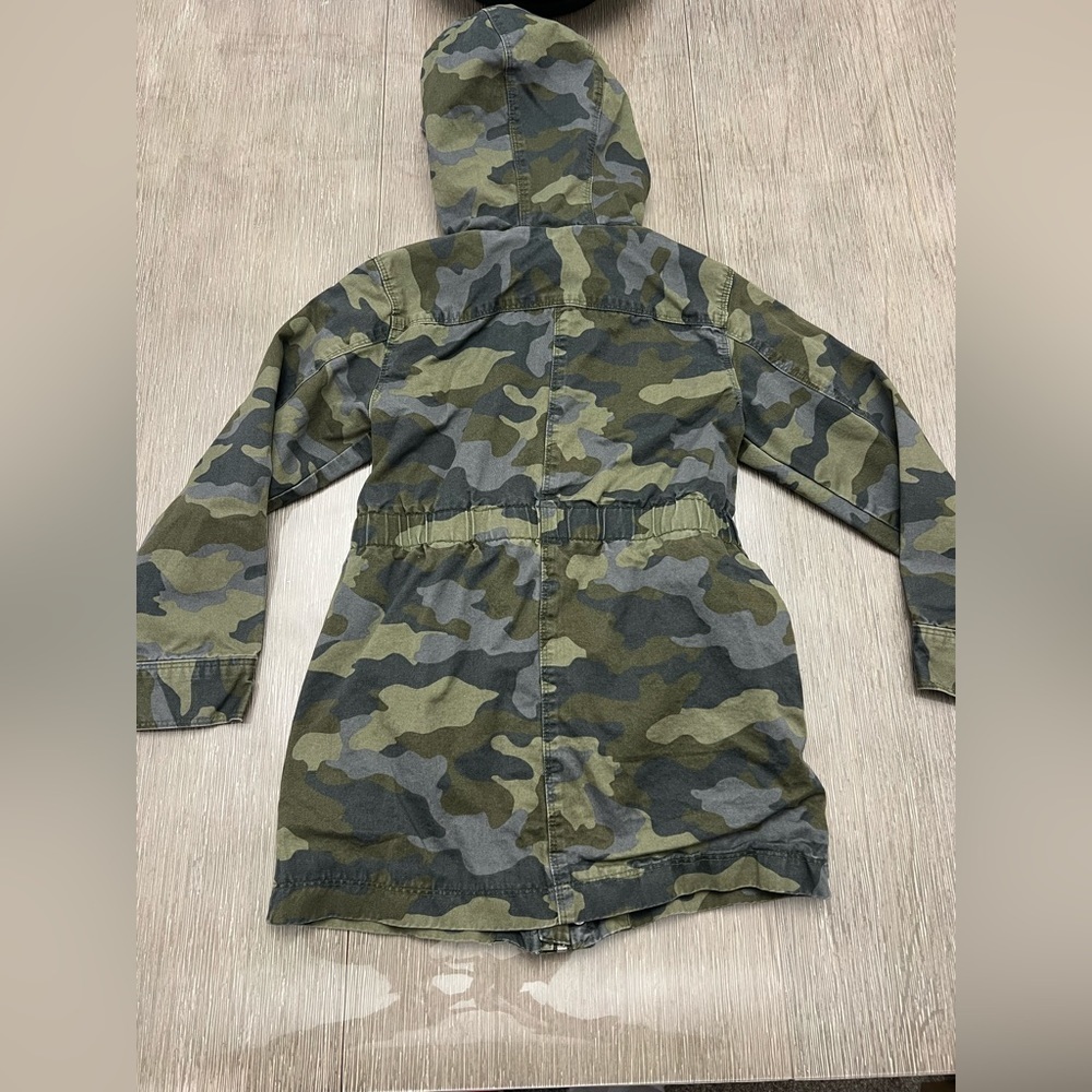 Cat & Jack Parka style coat for little girls size small camouflage - Picture 7 of 7